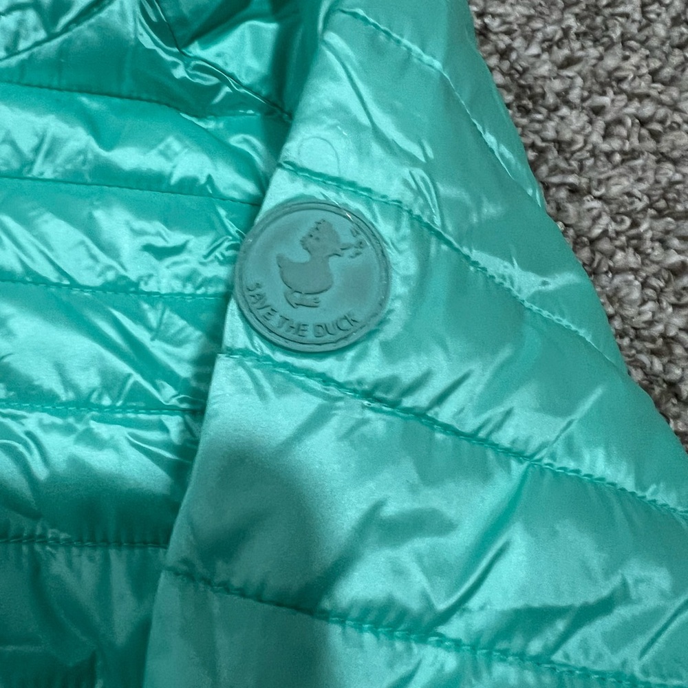 Save the Duck Women’s Hooded lightweight Puffer Jacket - Picture 2 of 5